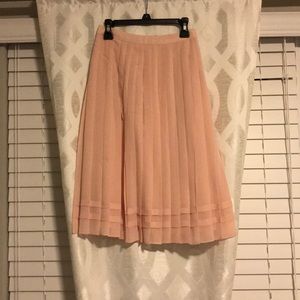 Ann Taylor blush skirt